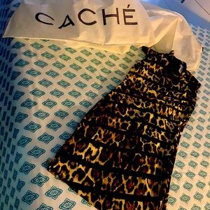 Cache animal print dress